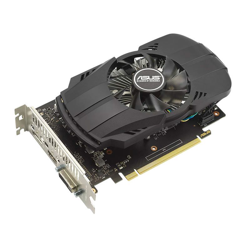 Placa de Video Asus GeForce GTX 1650 Phoenix EVO, 4GB, GDDR6, 128-bit, PH-GTX1650-4GD6-P-EVO