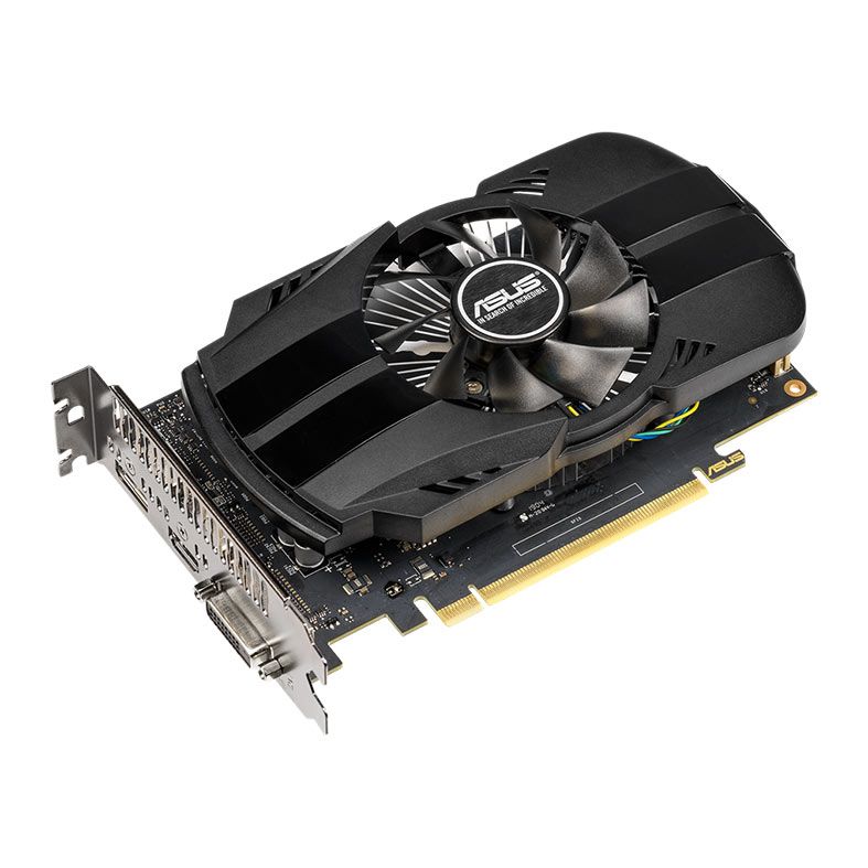 Placa de Video Asus GeForce GTX 1650 Phoenix OC, 4GB, GDDR5, 128-bit, PH-GTX1650-O4G