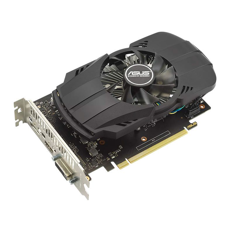 Placa de Video Asus GeForce GTX 1650 Phoenix OC, 4GB, GDDR6, 128-bit, PH-GTX1650-O4GD6-P-EVO