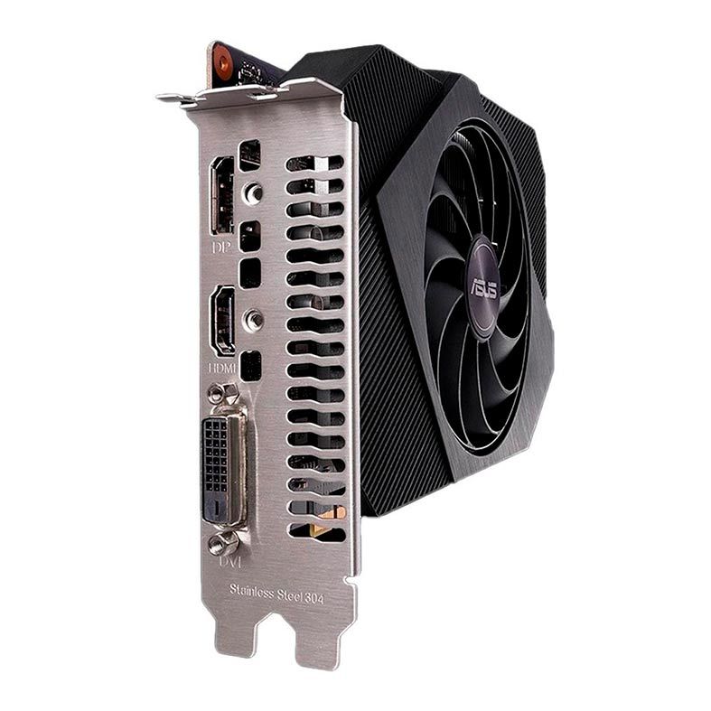 Placa de Video Asus GeForce GTX 1650 4GB GDDR6 OC Phoenix 128-bit, PH-GTX1650-O4GD6