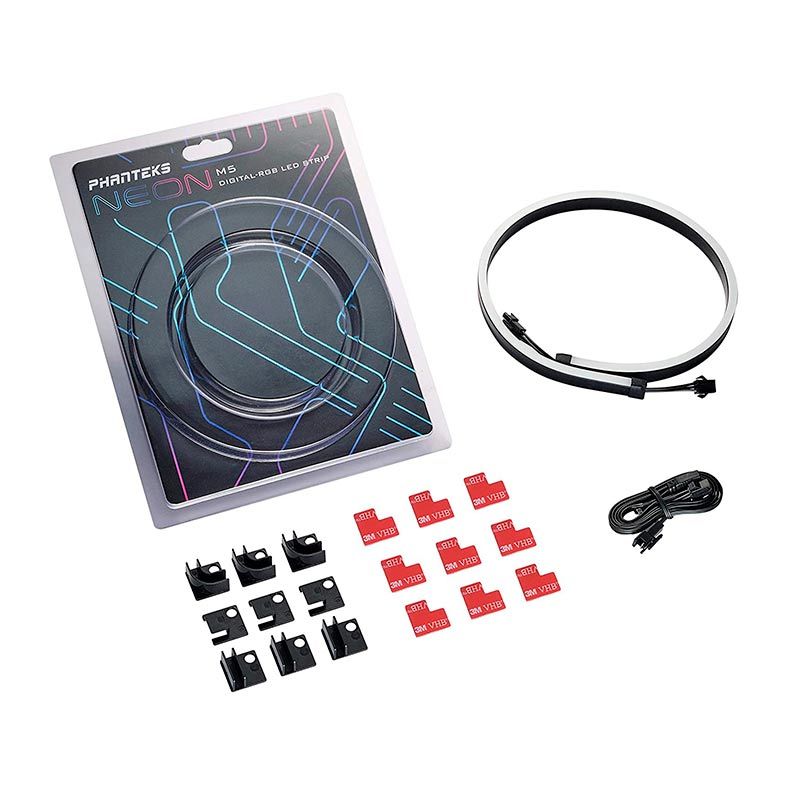 Tira de Led Phanteks Neon M5 Digital RGB 55cm, PH-NELEDKT_M5
