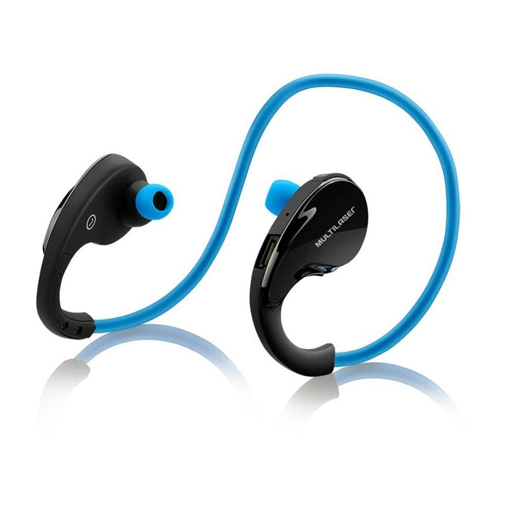 Fone de Ouvido Multi Bluetooth Sport Azul, PH182