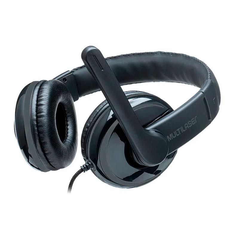 Headset Pro Multi Notebook e Pc USB Preto, PH317
