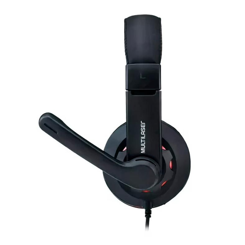 Headset Gamer Multi Preto/Vermelho, PH334