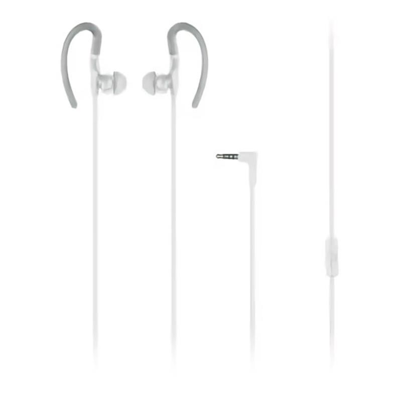 Fone de Ouvido Multi Earhook Branco/Cinza, PH349