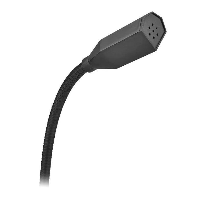 Microfone Gamer Multi, USB, Com LED, Preto, PH363