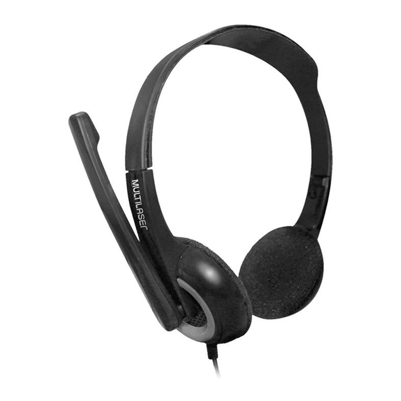 Headset Multi PH Som Stereo Drivers Mm Preto PH Pichau