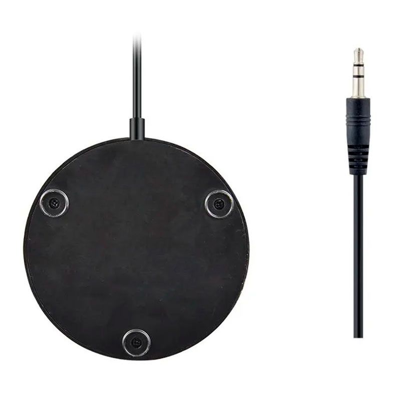 Microfone Multi, P2, Flexivel, Preto, PH375
