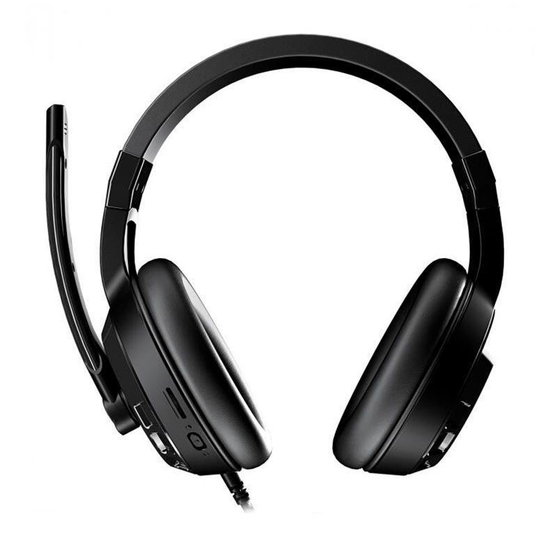 Headset Gamer Pcyes Nyra, Driver 40mm, Preto, PHN40