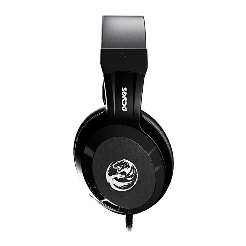 Headset Gamer Pcyes Nyra, Driver 40mm, Preto, PHN40