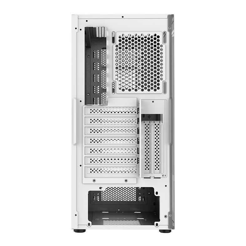 Gabinete Gamer Alseye Pinwheel Mesh, Mid-Tower, Lateral de Vidro, Branco, PINWHEEL-W