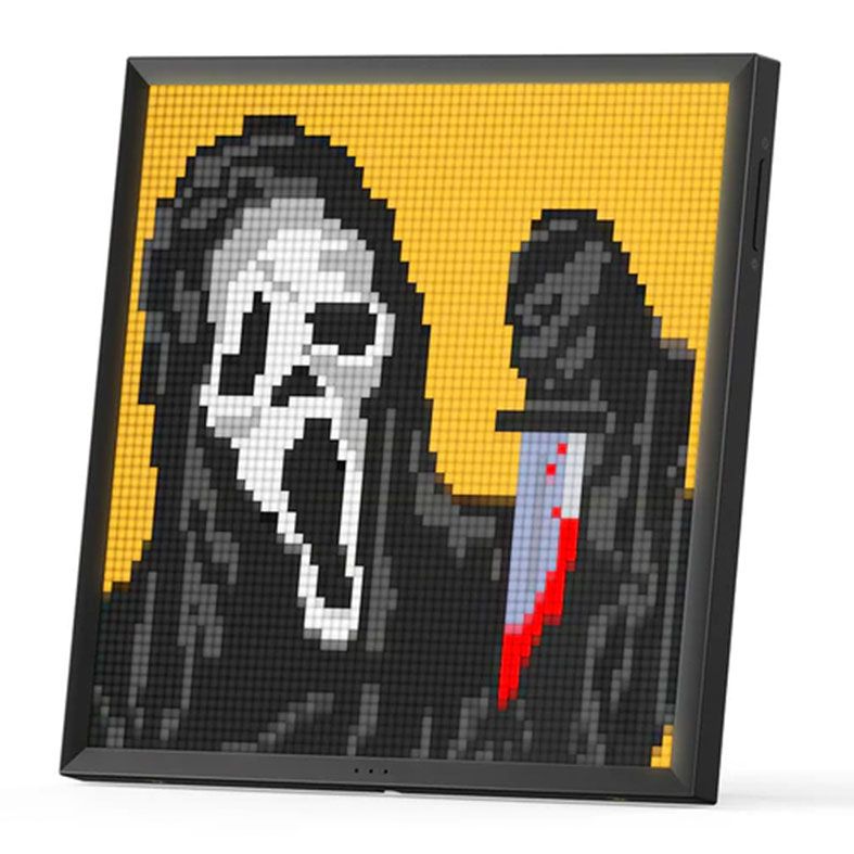 Display de Pixel Art Divoom Pixoo 64, Painel Led 64x64, Wifi, Preto, PIXOO-64-BLACK