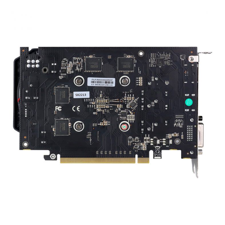 Placa de Video Pcyes Radeon RX 550, 4GB, GDDR5, 128-bit, PJRX5504GGR5DF-NAC