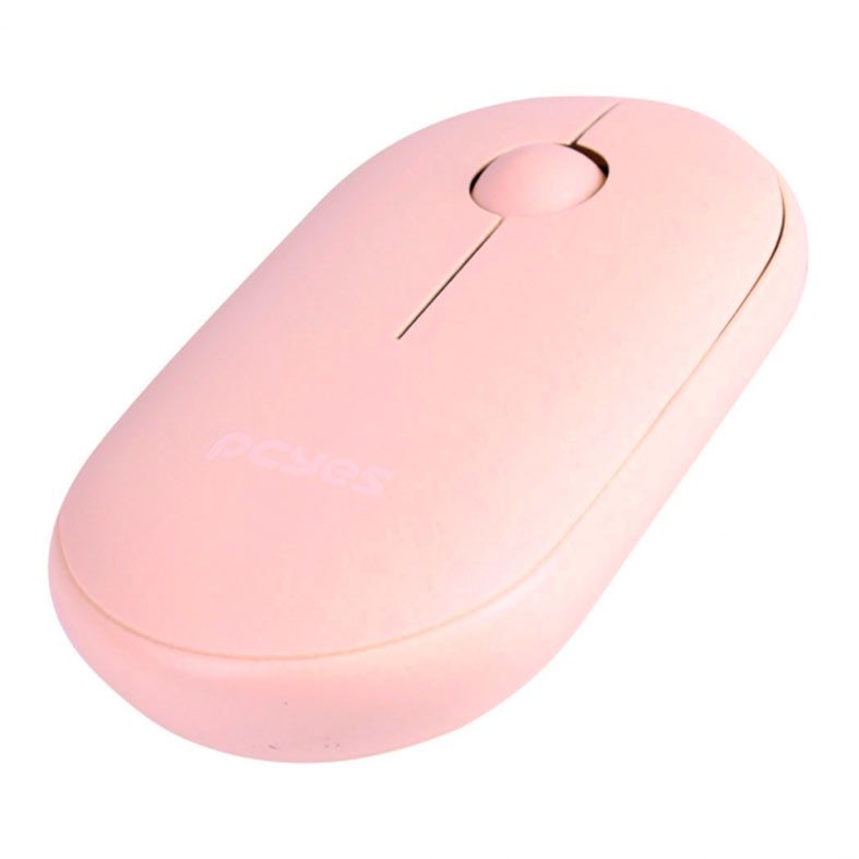 Mouse Pcyes College, Wireless, 1600DPI, Rosa, PMCWMDSCP