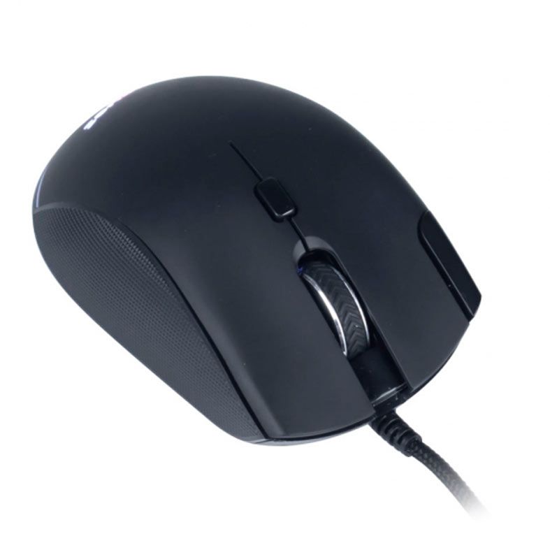 Mouse Gamer Pcyes Zyron, RGB, 7 Botoes, 12800DPI, Preto, PMGZRGB