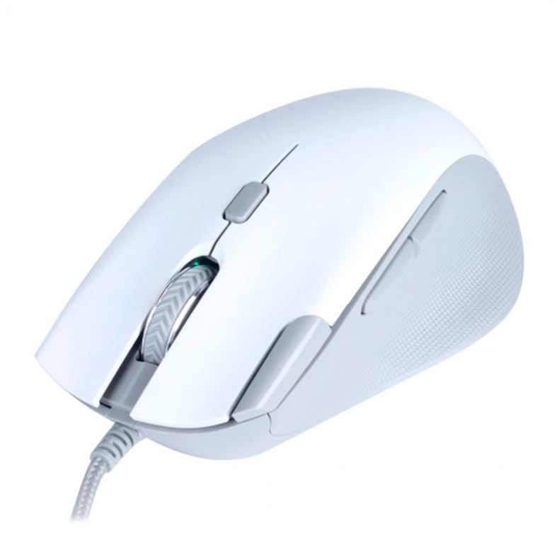 Mouse Gamer Pcyes Zyron, RGB, 7 Botoes, 12800DPI, Branco, PMGZRGBW