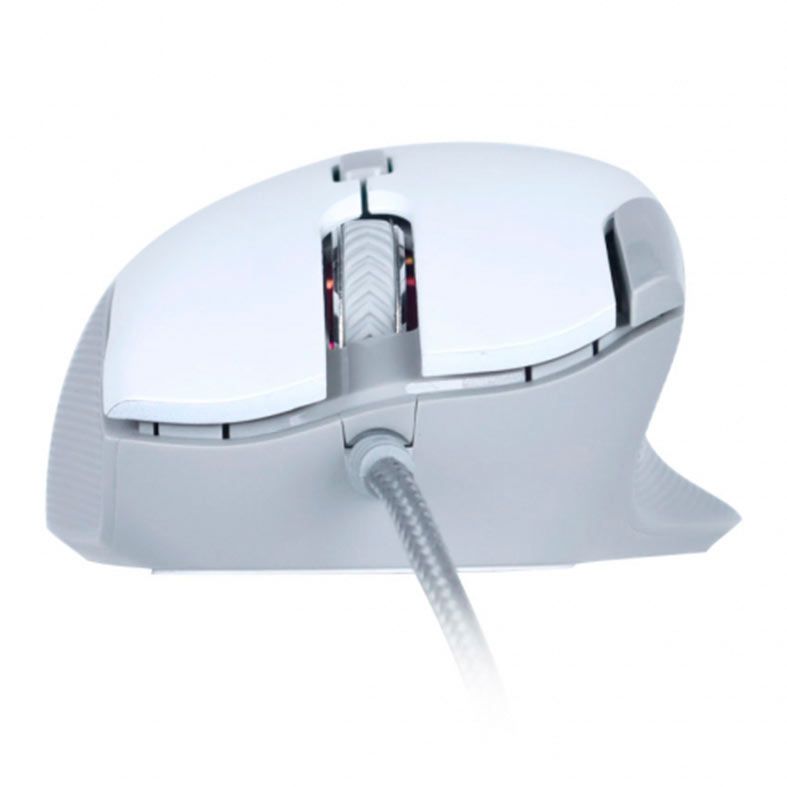 Mouse Gamer Pcyes Zyron, RGB, 7 Botoes, 12800DPI, Branco, PMGZRGBW