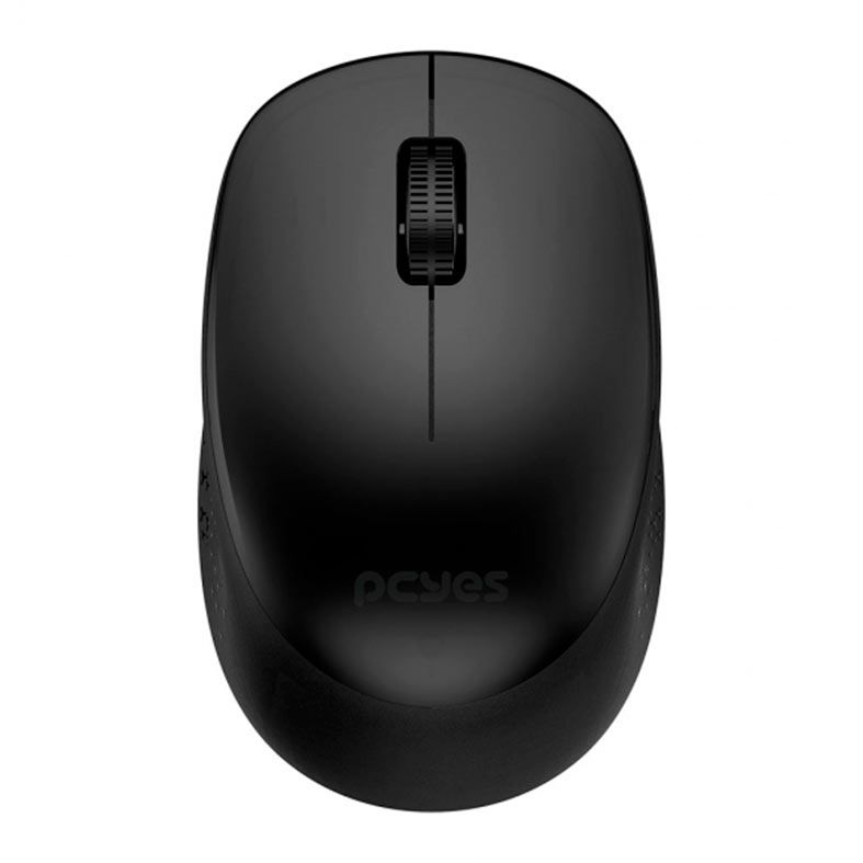 Mouse Pcyes Mover, Wireless, 1600DPI, Preto, PMMWSCB