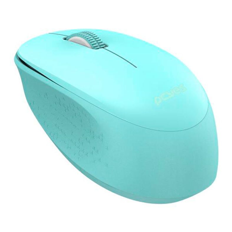 Mouse Pcyes Mover, Wireless, 1600DPI, Verde, PMMWSCG
