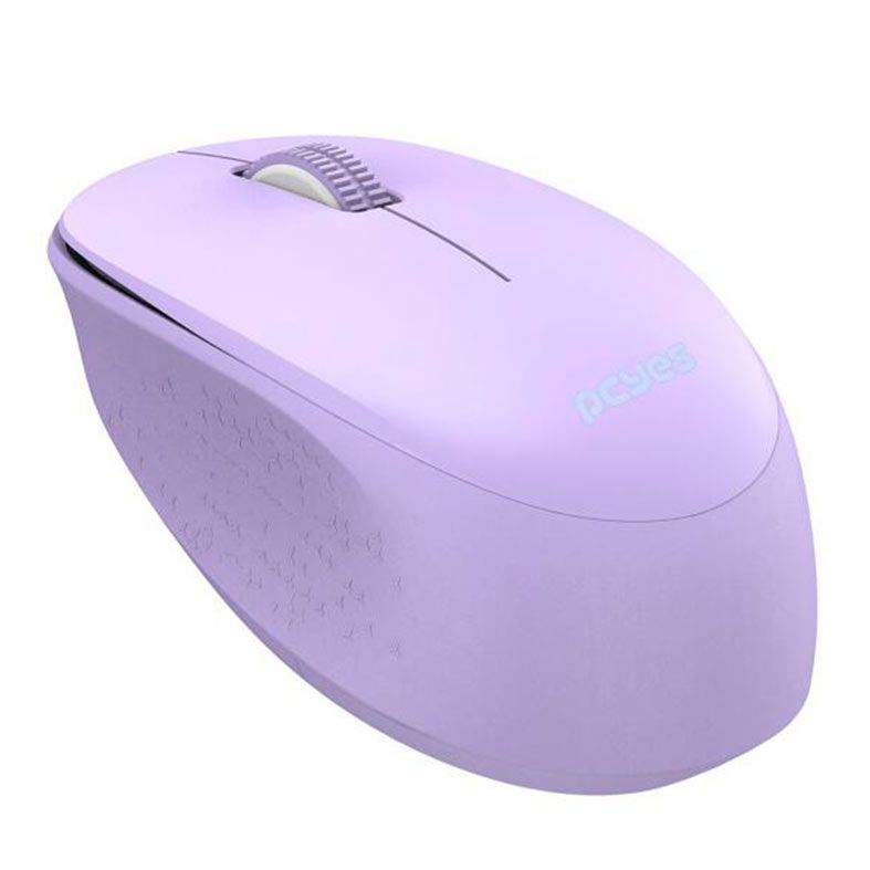 Mouse Pcyes Mover, Wireless, 1600DPI, Roxo, PMMWSCPP
