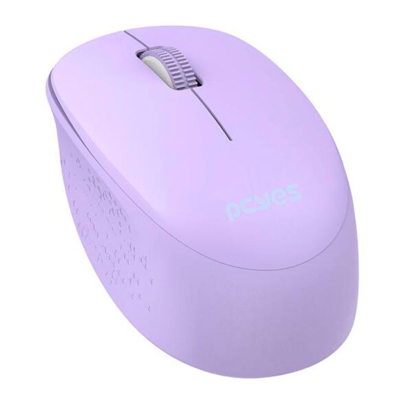 Mouse Pcyes Mover, Wireless, 1600DPI, Roxo, PMMWSCPP