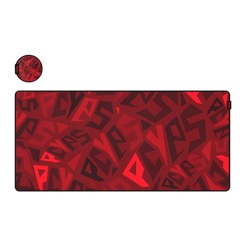 Mousepad Gamer PCYes Signature Extended Red Magna, Extra Grande, 900x420x3mm, Vermelho, PMS90X42RM