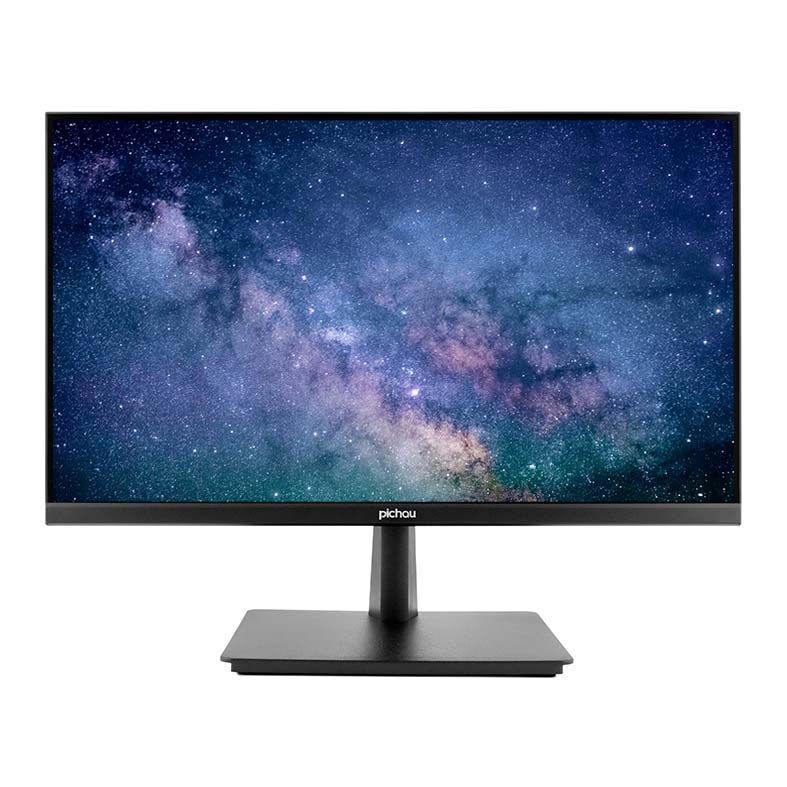 Kit Monitor e Suporte, Suporte Para Monitor de Mesa Articulado Pichau + Monitor Pichau Ultraview 21" Full HD IPS 5MS 75HZ
