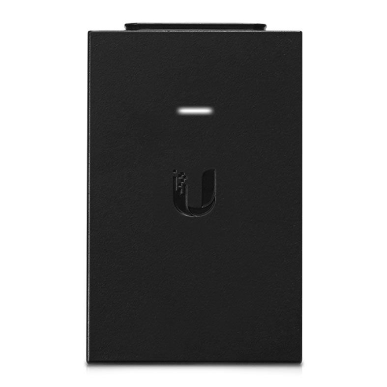 Fonte Injetor Poe Ubiquiti, 48V/24W, RJ45, Preto, POE-48-24W-G