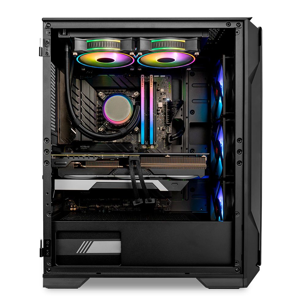 PC Gamer Pichau Hermes V, Intel i5-13600KF, GeForce RTX 5060 8GB, 16GB DDR4, SSD M.2 1TB