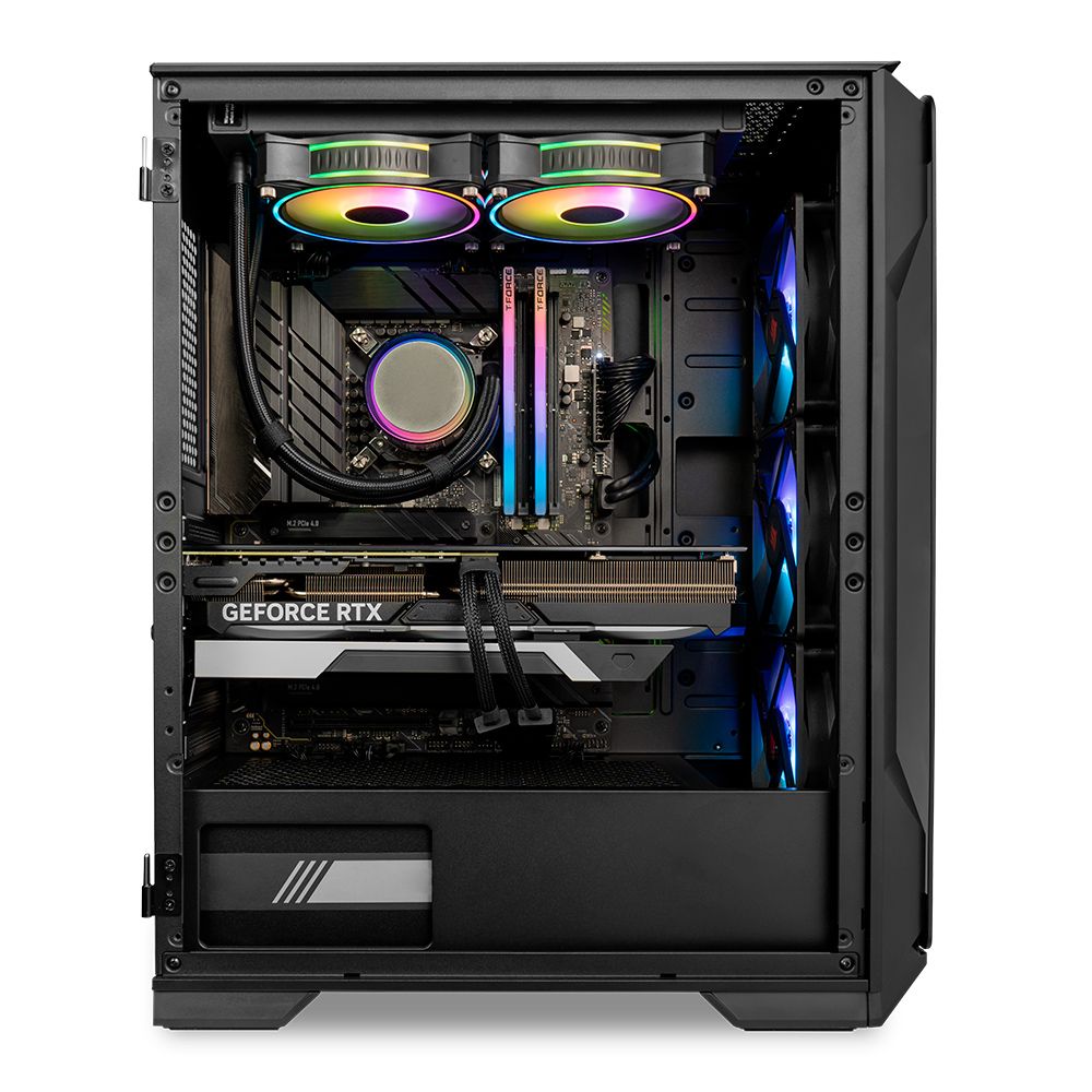 Computador Mancer Gamer Néftis, Intel i7-12700K, GeForce RTX 3070 8GB, 16GB DDR4, SSD M.2 480GB