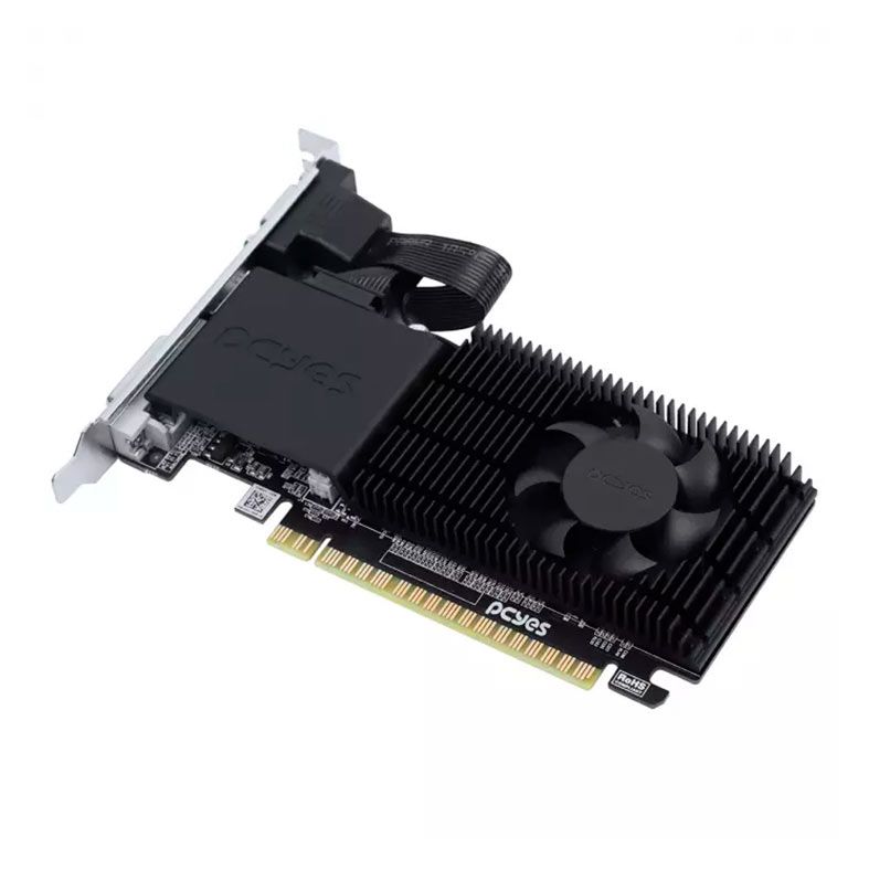 Placa de Video Pcyes GeForce GT 210, 1GB, GDDR3, 64-bit, PPE210DR3SFBR