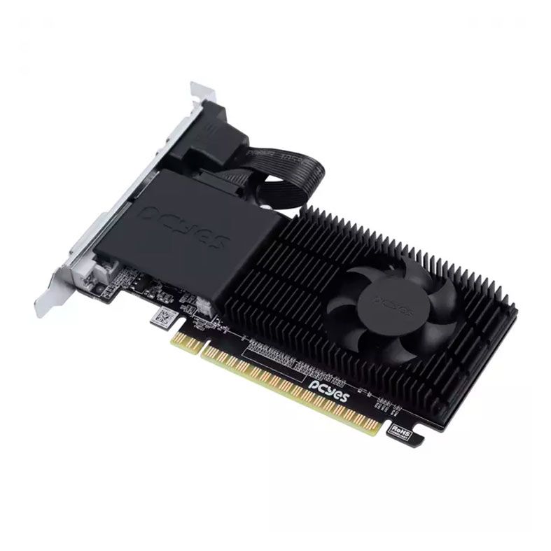 Placa de Video Pcyes GeForce GT 610, 2GB, GDDR3, 64-bit, PPE610DR3LPBR