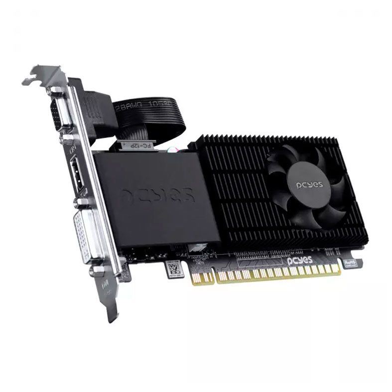 Placa de Video Pcyes Radeon R5 230, 2GB, GDDR3, 64-bit, PPER230DR3LPBR