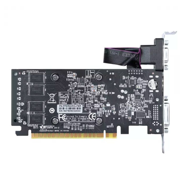 Placa de Video Pcyes Radeon R5 230, 2GB, GDDR3, 64-bit, PPER230DR3LPBR