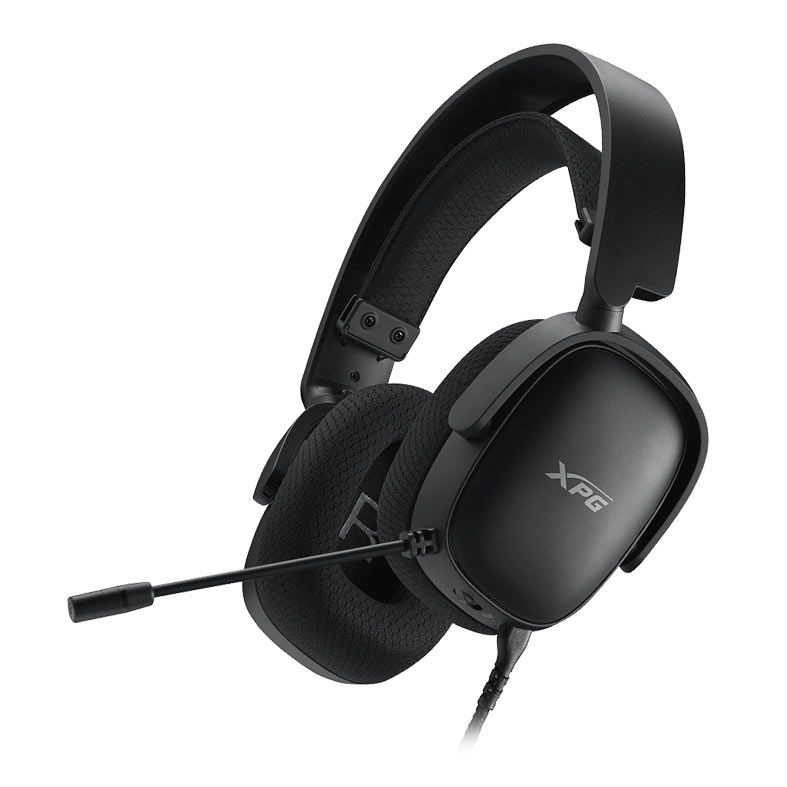 Headset Gamer XPG Precog S, Drivers 50mm, 3.5mm, Cabo 2.1M, Preto, PRECOGS-BKCWW
