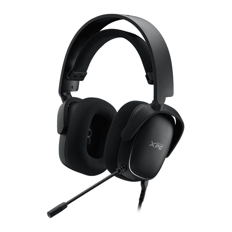 Headset Gamer XPG Precog S, Drivers 50mm, 3.5mm, Cabo 2.1M, Preto, PRECOGS-BKCWW