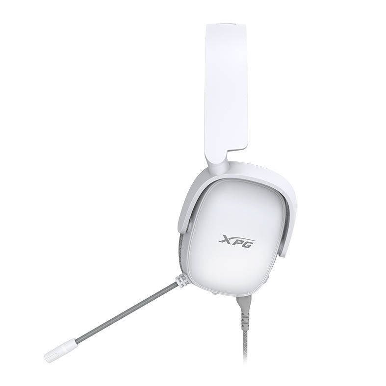 Headset Gamer XPG Precog S, Drivers 50mm, 3.5mm, Cabo 2.1M, Branco, PRECOGS-WHCWW
