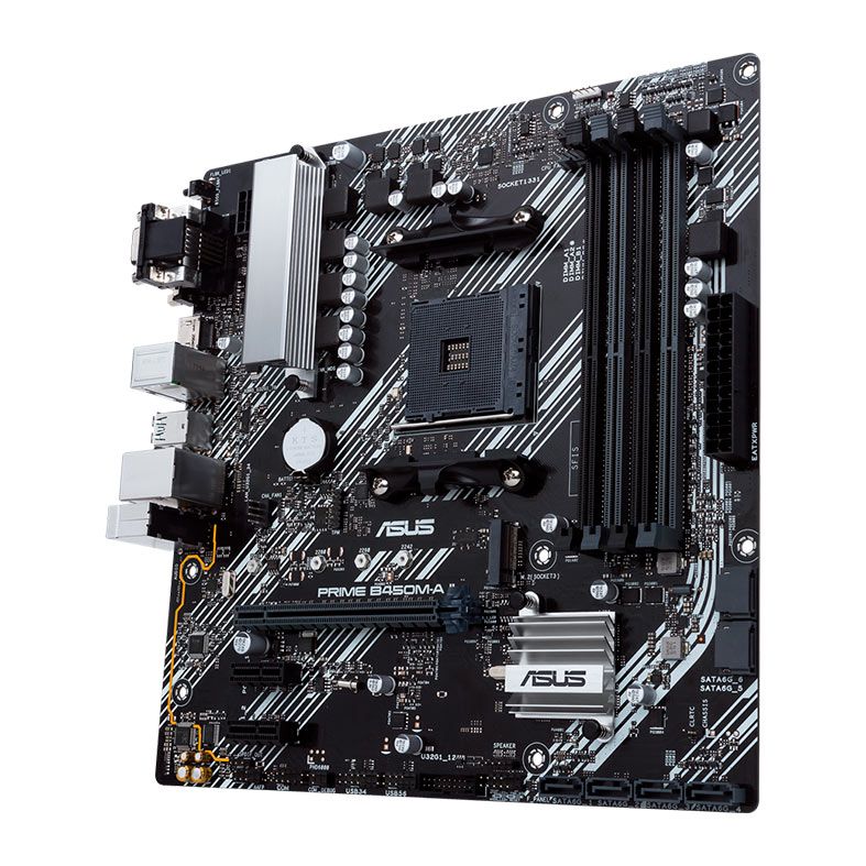 Placa Mae Asus Prime B450M-A II, DDR4, Socket AMD AM4, M-ATX, Chipset AMD B450, PRIME-B450M-A-II