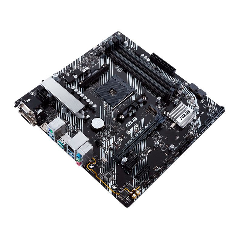 Placa Mae Asus Prime B450M-A II, DDR4, Socket AMD AM4, M-ATX, Chipset AMD B450, PRIME-B450M-A-II