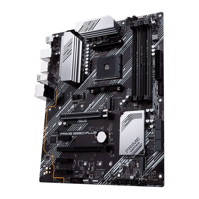 Placa Mae Asus PRIME B550-PLUS, DDR4, Socket AMD AM4, ATX, Chipset AMD B550, PRIME-B550-PLUS