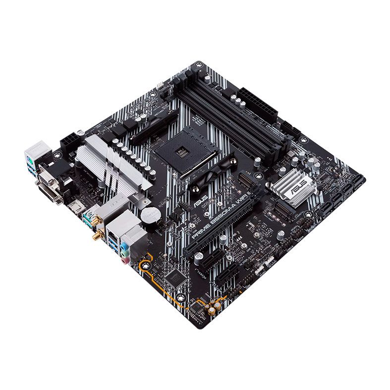 Placa Mae Asus PRIME B550M-A WIFI II, DDR4, Socket AMD AM4, M-ATX, Chipset AMD B550, PRIME-B550M-A-WIFI-II