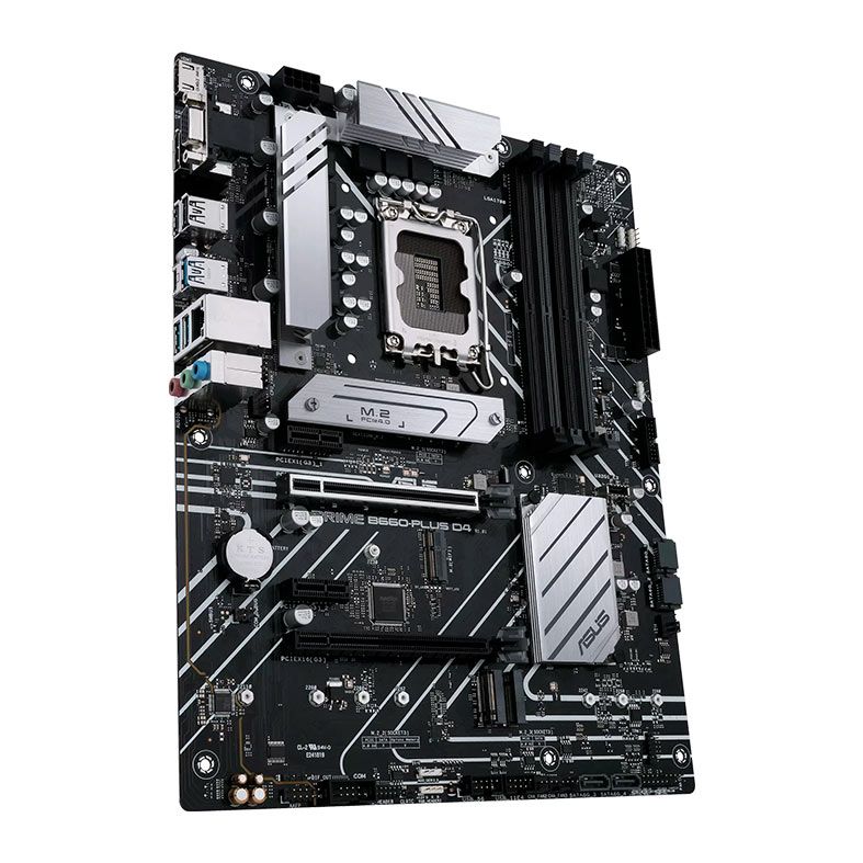 Placa Mae Asus Prime B660-Plus D4, DDR4, Socket LGA1700, ATX, Chipset Intel B660, PRIME-B660-PLUS-D4