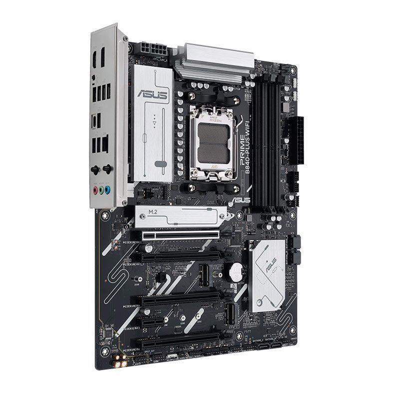 Placa Mae Asus Prime B840-Plus Wi-Fi, DDR5, Socket AMD AM5, ATX, Chipset AMD B840, PRIME-B840-PLUS-WIFI