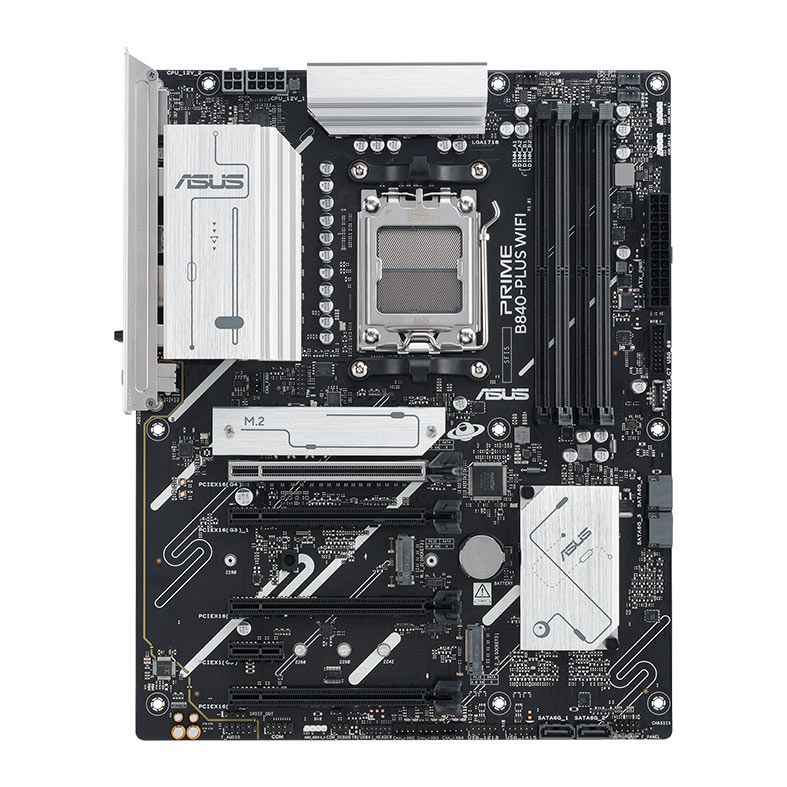 Placa Mae Asus Prime B840-Plus Wi-Fi, DDR5, Socket AMD AM5, ATX, Chipset AMD B840, PRIME-B840-PLUS-WIFI