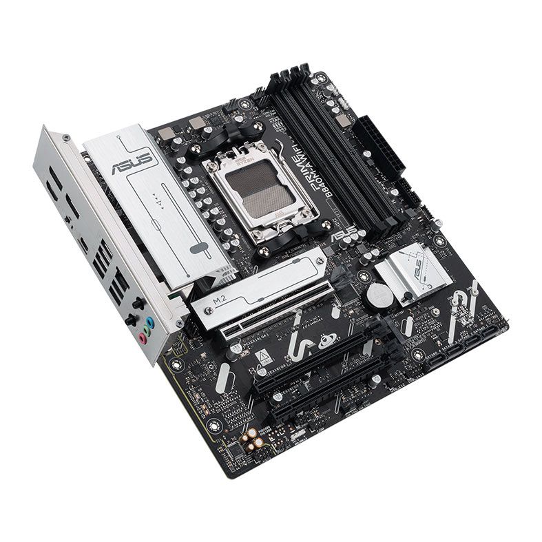 Placa Mae Asus Prime B840M-A WiFi, DDR5, Socket AMD AM5, M-ATX, Chipset AMD B840, PRIME-B840M-A-WIFI