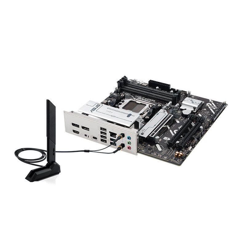 Placa Mae Asus Prime B840M-A WiFi, DDR5, Socket AMD AM5, M-ATX, Chipset AMD B840, PRIME-B840M-A-WIFI