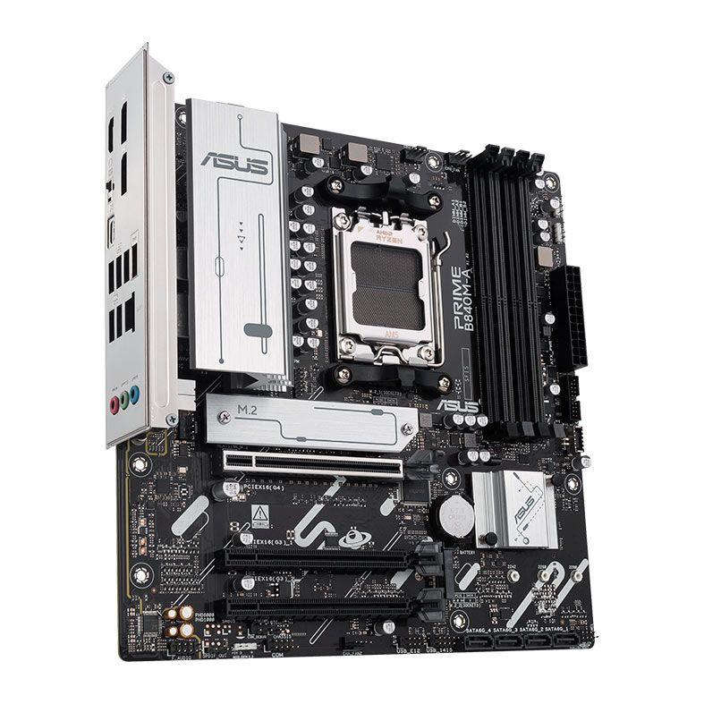 Placa Mae Asus Prime B840M-A, DDR5, Socket AMD AM5, M-ATX, Chipset AMD B840, PRIME-B840M-A
