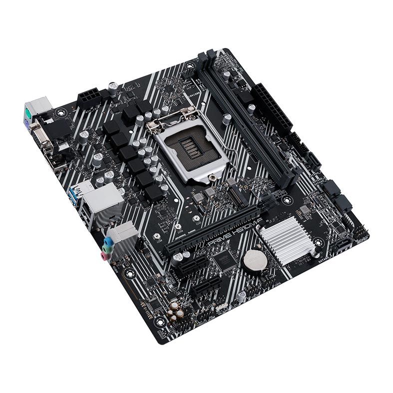 Placa Mae Asus Prime H510M-E DDR4 LGA1200 Intel H510, PRIME H510M-E