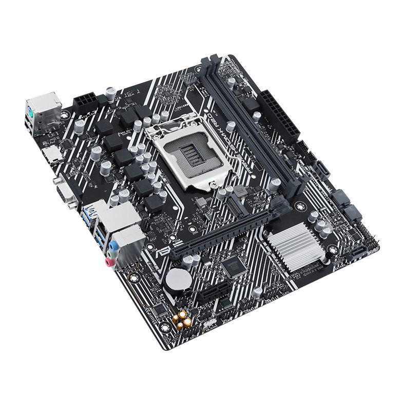 Placa Mae Asus Prime H510M-K R2.0, DDR4, Socket LGA 1200, M-ATX, Chipset Intel H470, PRIME-H510M-K-R2.0