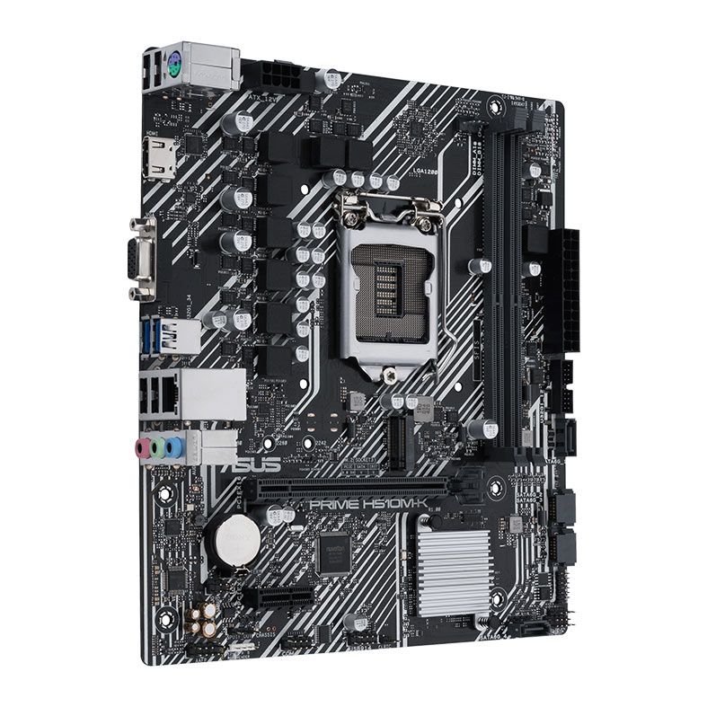 Placa Mae Asus Prime H510M-K, DDR4, Socket LGA 1200, M-ATX, Chipset Intel H510, PRIME-H510M-K
